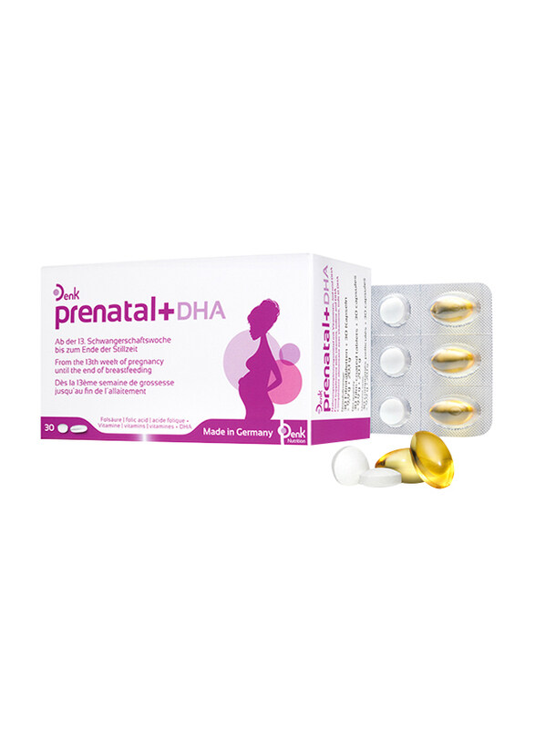 

Denk Prenatal + DHA, 30 Tablets