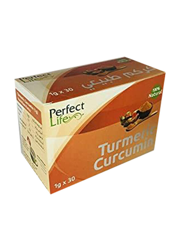 

Perfect Life Turmeric Curcumin, 30 x 1g