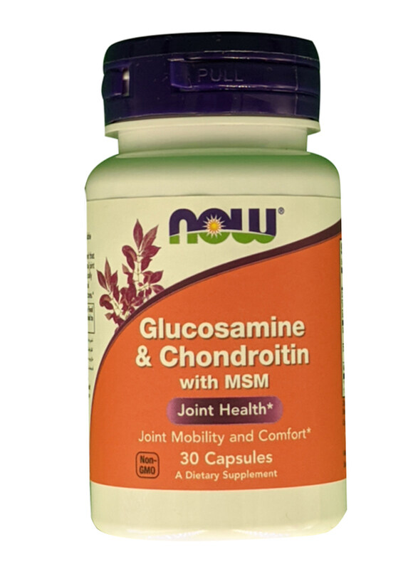 

Now Glucosamine & Chondroitin with MSM Dietary Supplement, 30 Capsules
