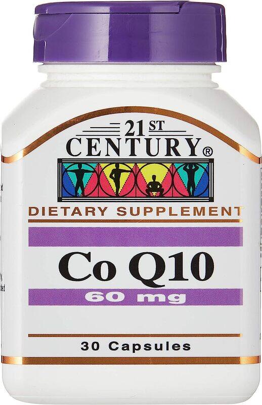 

21st Century CO Q10 Dietary Supplement, 60mg, 75 Capsules