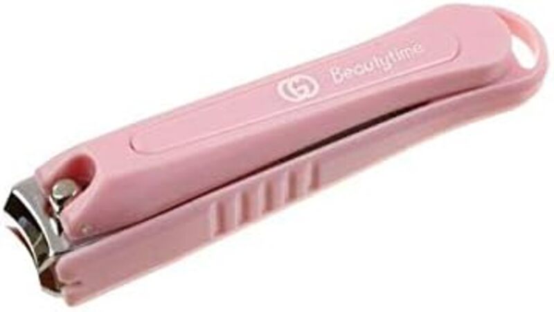 

Beautytime Toenail Clipper with Catcher, BT151, Pink