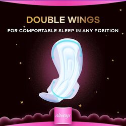 Always Dream Pad Breathable Soft Maxi Thick Night Long with Wings, 20pcs, 96g