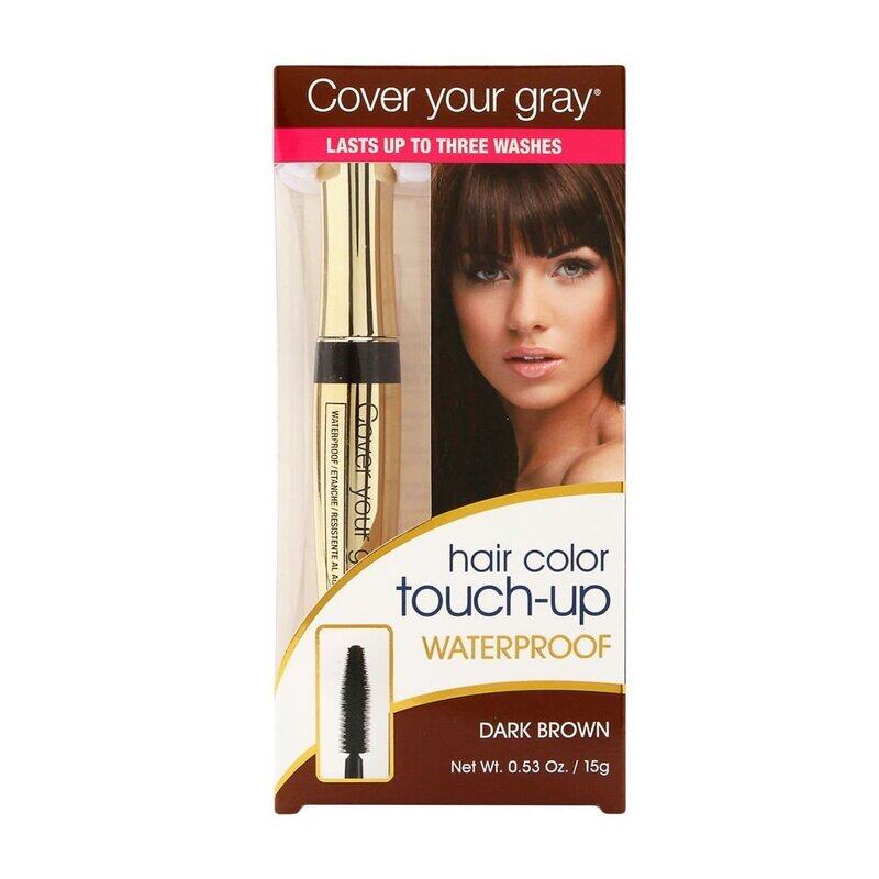 

Cover Your Gray Waterproof Brush-in Hair Colour, 15gm, Dark Brown