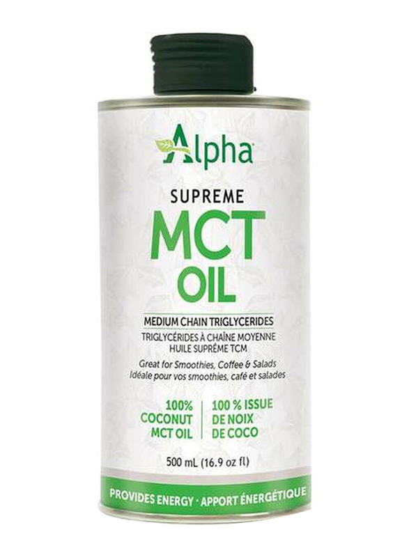 Natural Factors Alpha Supreme MCT Oil, 500ml