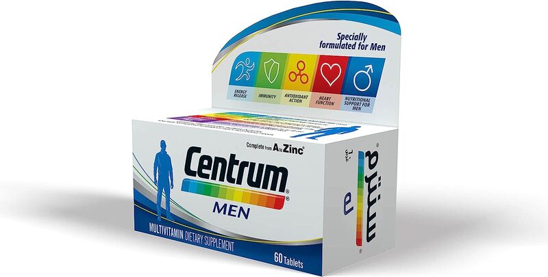 Centrum Specially Formulated Multivitamin for Men, 60 Tablets