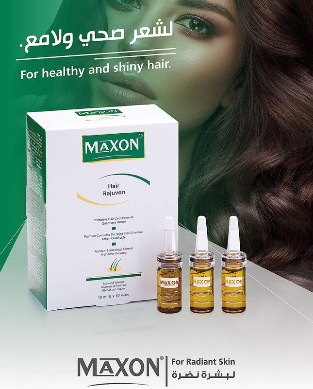 Maxon Hair Rejuven Ampoules, 15 x 10ml