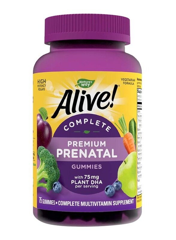 

Nature's Way Alive Daily Support Premium Prenatal, 75 Gummies