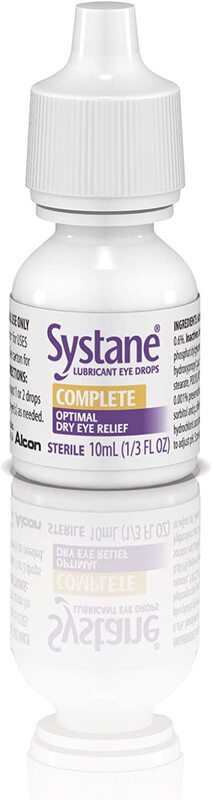 Systane Complete Lubricant Eye Drops, 10ml