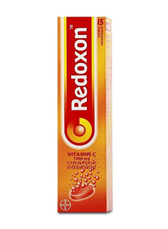 

Redoxon Orange 1g Effervescent Tablets, 15 Tablets