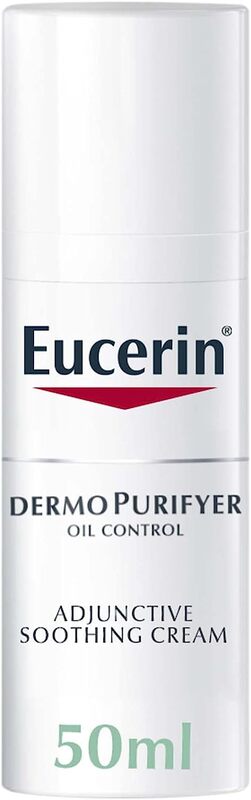 Eucerin DermoPurifyer Adjunctive Soothing Cream for Acne-Prone Skin SPF30, 50ml