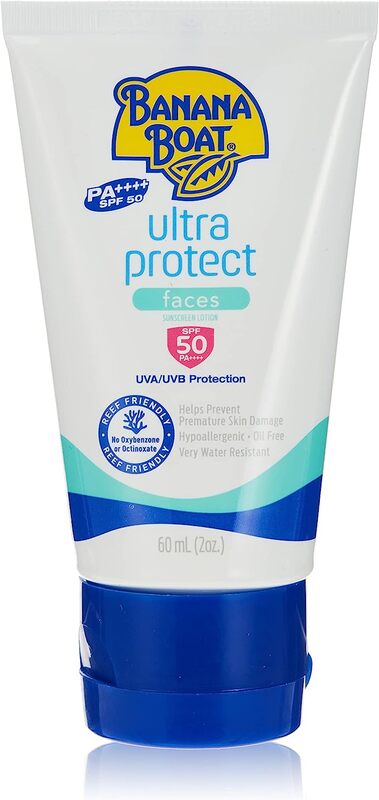 Banana Boat Ultra Protect Faces Sun Screen Lotion SPF 50, 60ml