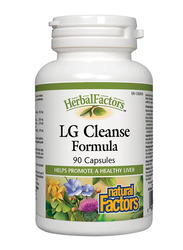 Natural Factors LG Cleanse Formula, 90 Capsules