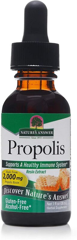 Nature's Answer Propolis Alcohol-Free, Herbal Supplement, 2000mg, 30ml