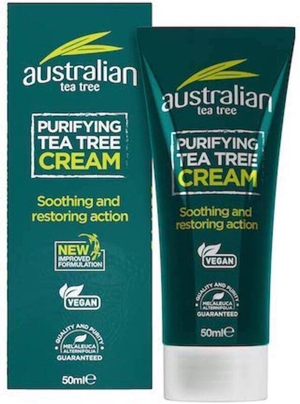 

Australian Tea Tree Soothing & Restoring Action Antiseptic Cream, 50ml
