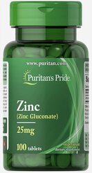 Puritan's Pride Zinc Dietary Supplement, 100 Tablets