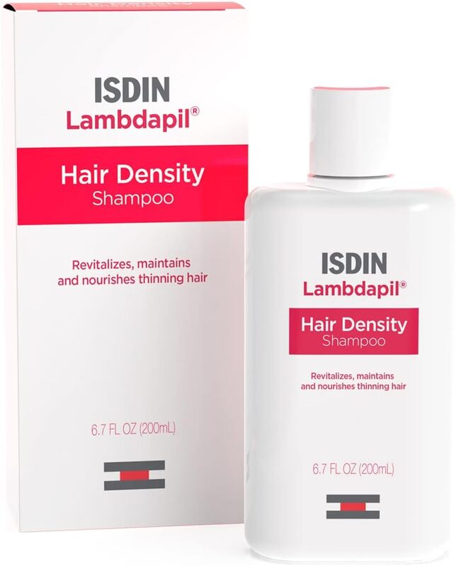 Isdin Lambdapil Hair Density Shampoo for Thick Hair, 6.7oz