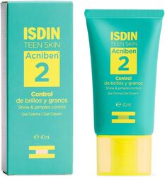 Isdin Acniben 2 Teen Skin Gel Cream, 40ml