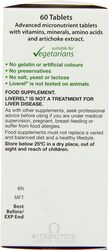 Vitabiotics Liverel Advance Food Supplement, 60 Tablets