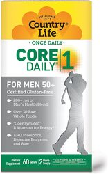 Country Life Core Daily 1 Men 50+ Dietary Supplement, 60 Tablets