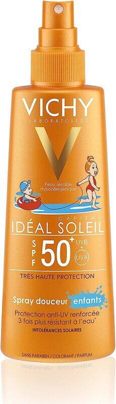 

Vichy Ideal Soleil Gentle Spray SPF 50+ Sunscreen for Child, 200ml