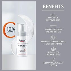 Eucerin Hyaluron-Filler Vitamin C Booster Serum, 8ml