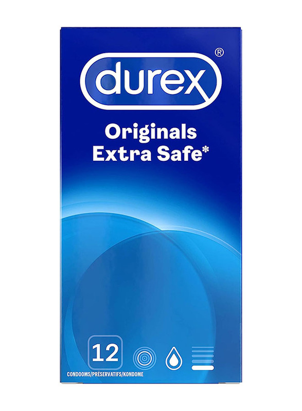 Durex Original Extra Safe Condom, 12 Pieces