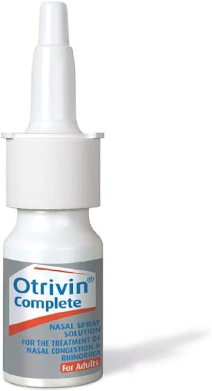 Otrivin 0.1% Complete Nasal Spray, 10ml