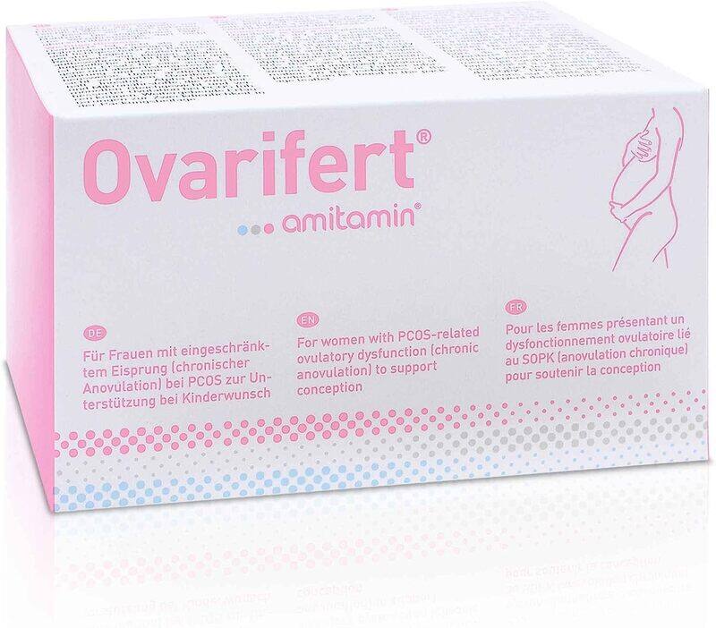 

Amitamin Ovarifert Female fertility Supplement, 30 Capsules