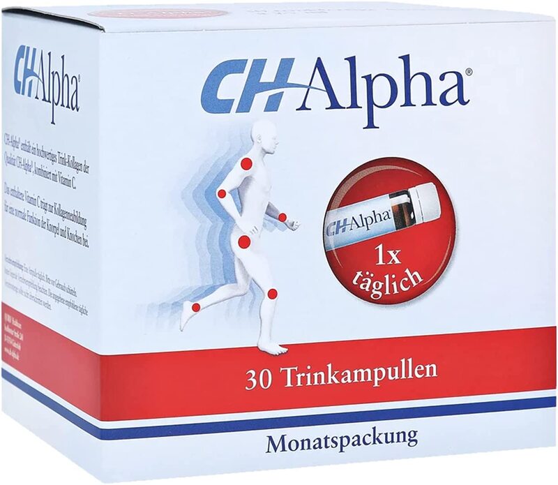 CH-Alpha Gelita Health Collagen for Joint and Cartilage Supplement, 30 x 25ml
