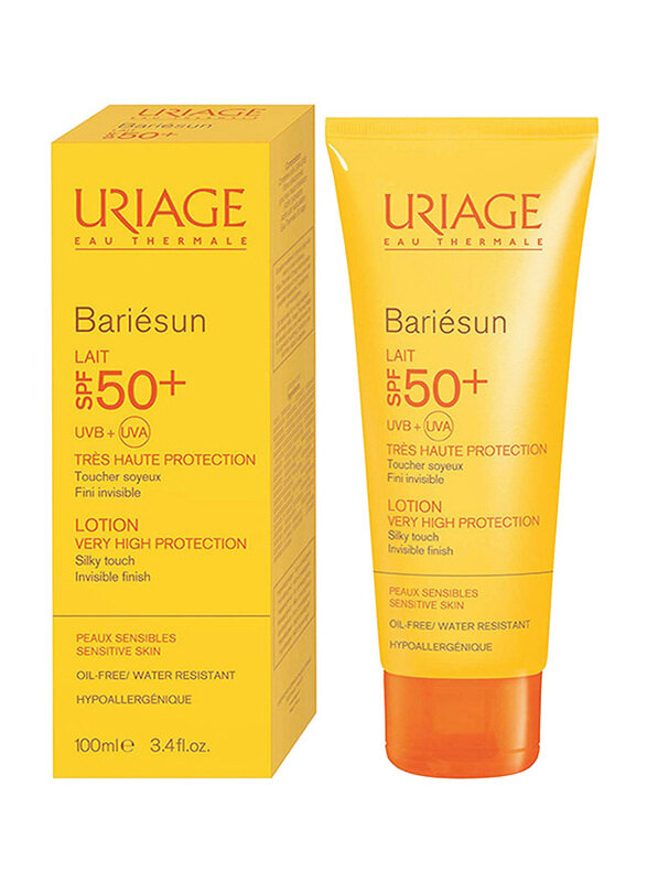 

Uriage Eau Thermale Bariesun Lait Sunscreen with SPF50+, 100ml