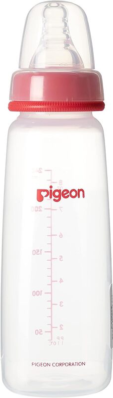 Pigeon Feeding Bottle With Cap, 240ml, Blue