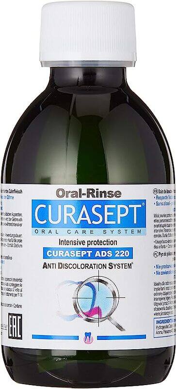 

Curasept Ads 220 Mouthwash, 200ml