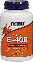 Now Foods E-400 Mixed Tocopherols & Selenium, 100 Soft gels