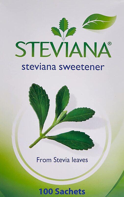 

Steviana From Stevia Leaves Sweetener, 100 Tablets