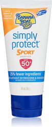 Banana Boat Simpley Protect Sport Sunscreen Lotion with SPF 50-UVA/UVB Protection, 170g