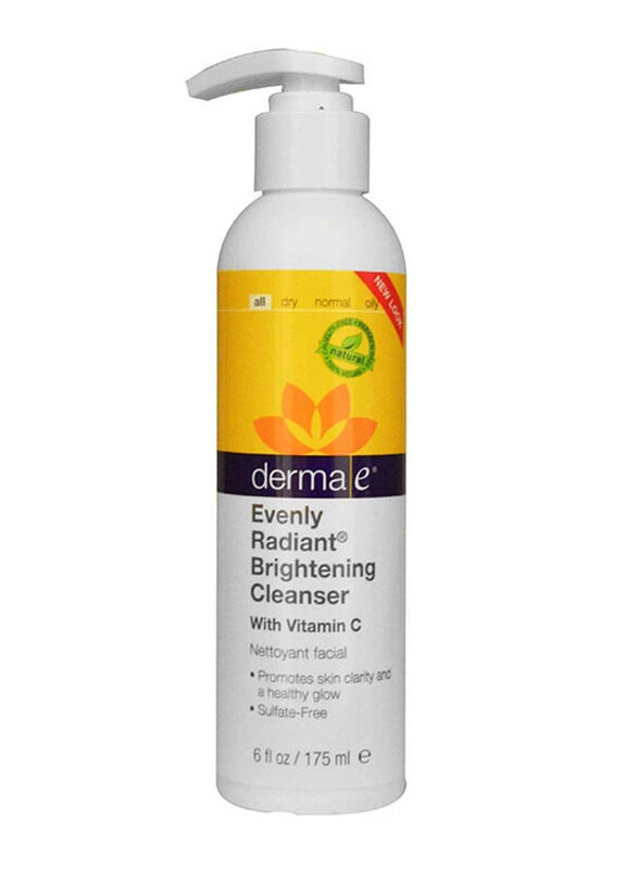 

Derma E Evenly Radiant Brightening Cleanser, 175ml