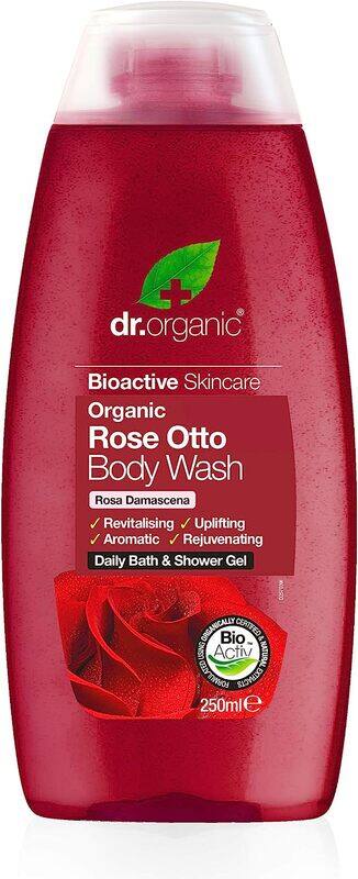 

Dr. Organic Rose Otto Body Wash, 250ml