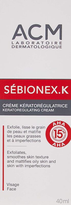 ACM Sebionex.K Keratoregulating Exfoliation Cream, 40ml