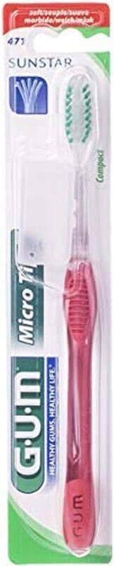 

Gum Microtip Compact Soft Toothbrush, 1 Piece