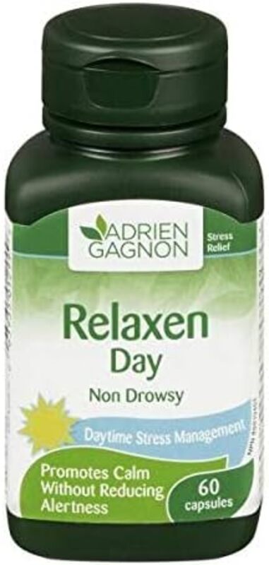 Adrien Gagnon Relaxen Day Capsules, 40 Capsules