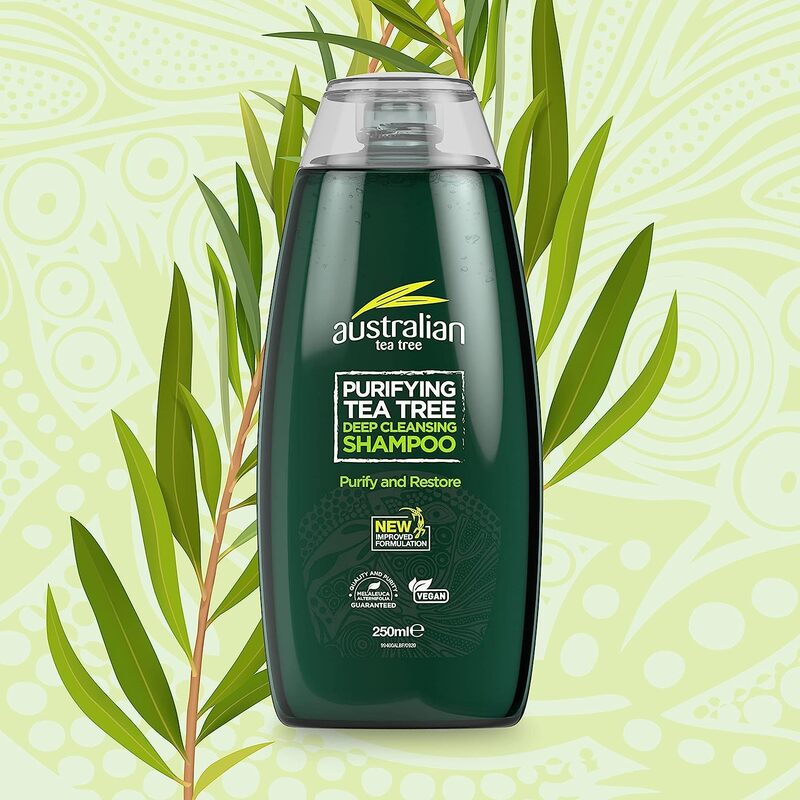 Australian Tea Tree Deep Cleansing Shampoo, 250ml