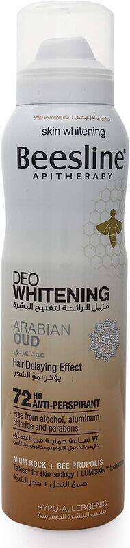 

Beesline Arabian Oud Whitening Deodorant, 150ml