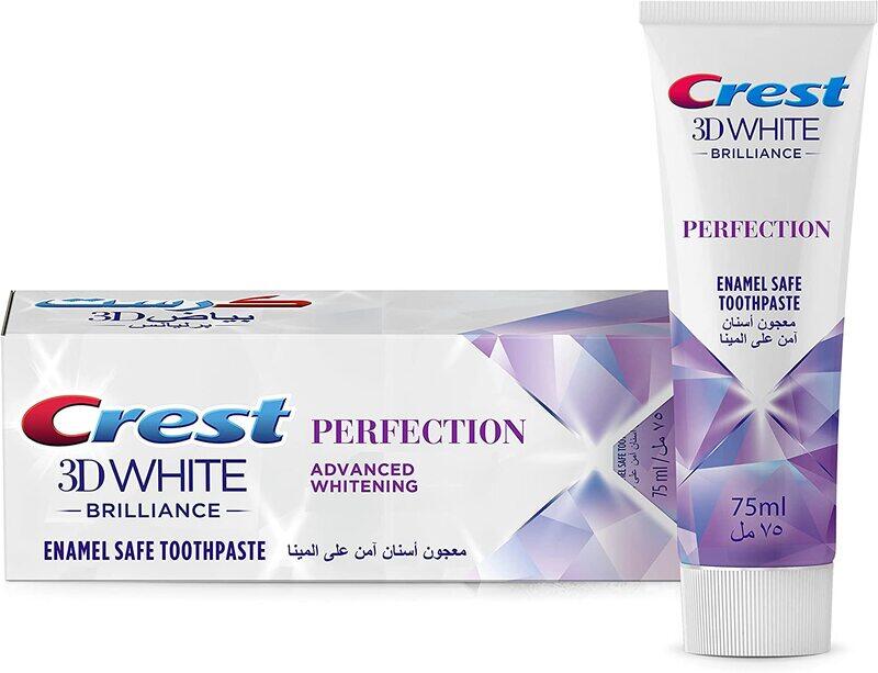 

Crest 3d White Brilliance Perfection Toothpaste, 75ml