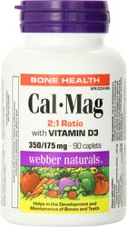 Webber Naturals Cal Mag 2:1 with D, 90 Serving