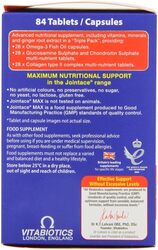 Vitabiotics Jointace Max Glucosamine, Omega 3, Collagen Maximum Support, 84 Tablets