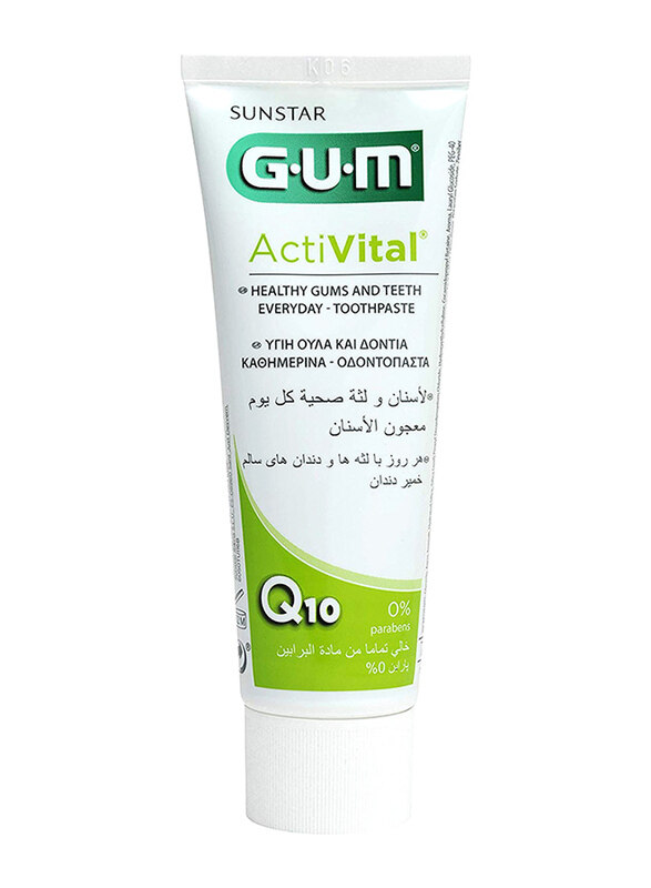 

Gum Activital Flouride Fresh Mint Flavour Everyday Toothpaste, 75ml