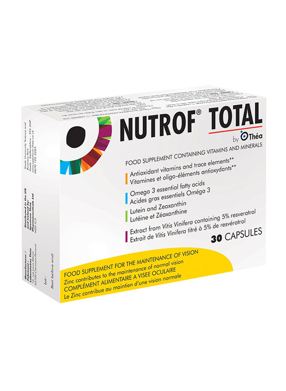 

Thea Nutrof Total Capsules Food Supplement, 30 Capsules