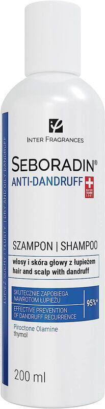 

Seboradin Anti Dandruff Shampoo with Piroctone Olamine & Thymol, 200ml