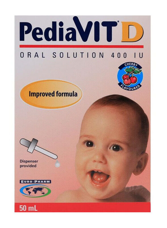 

Pediavit D Drops Oral Solution, 50ml