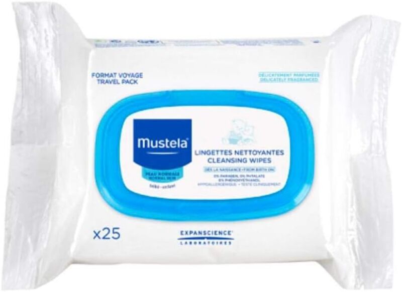 Mustela 25 Sheets Facial Cleansing Clothes